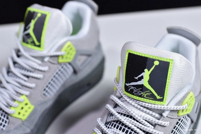 Rep Onekick Jordan Air 4 SE Neon CT5342-007 0628